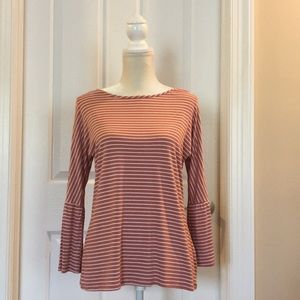 LC bell sleeve top, size M